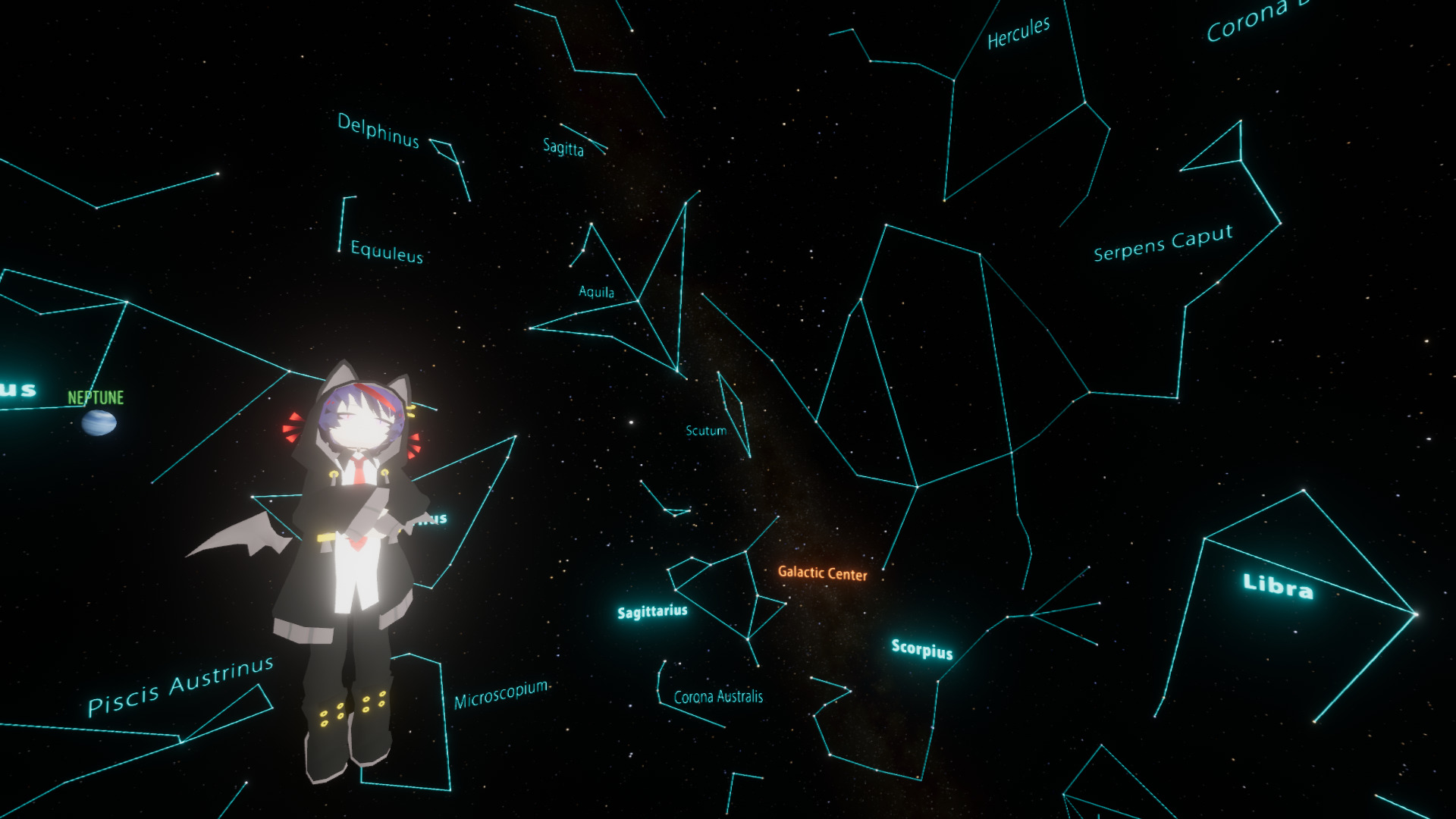 VRChatで太陽系を学ぼう。『宇宙規模』や『隕石の衝突』も体験できる宇宙ワールド。 | バーチャルライフマガジン