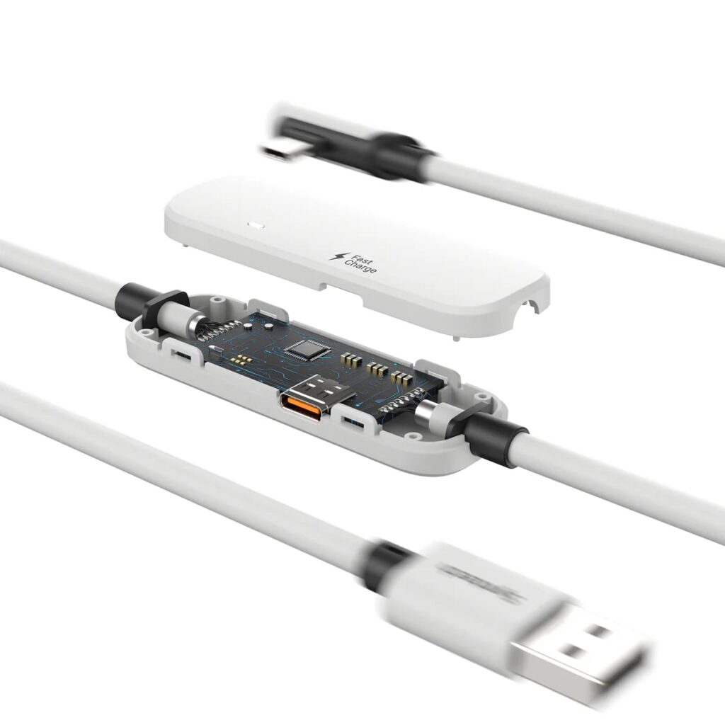 Meta Quest3でも有線データ通信と給電を両立。「Syntech 急速充電 