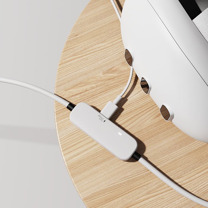 Meta Quest3でも有線データ通信と給電を両立。「Syntech 急速充電 