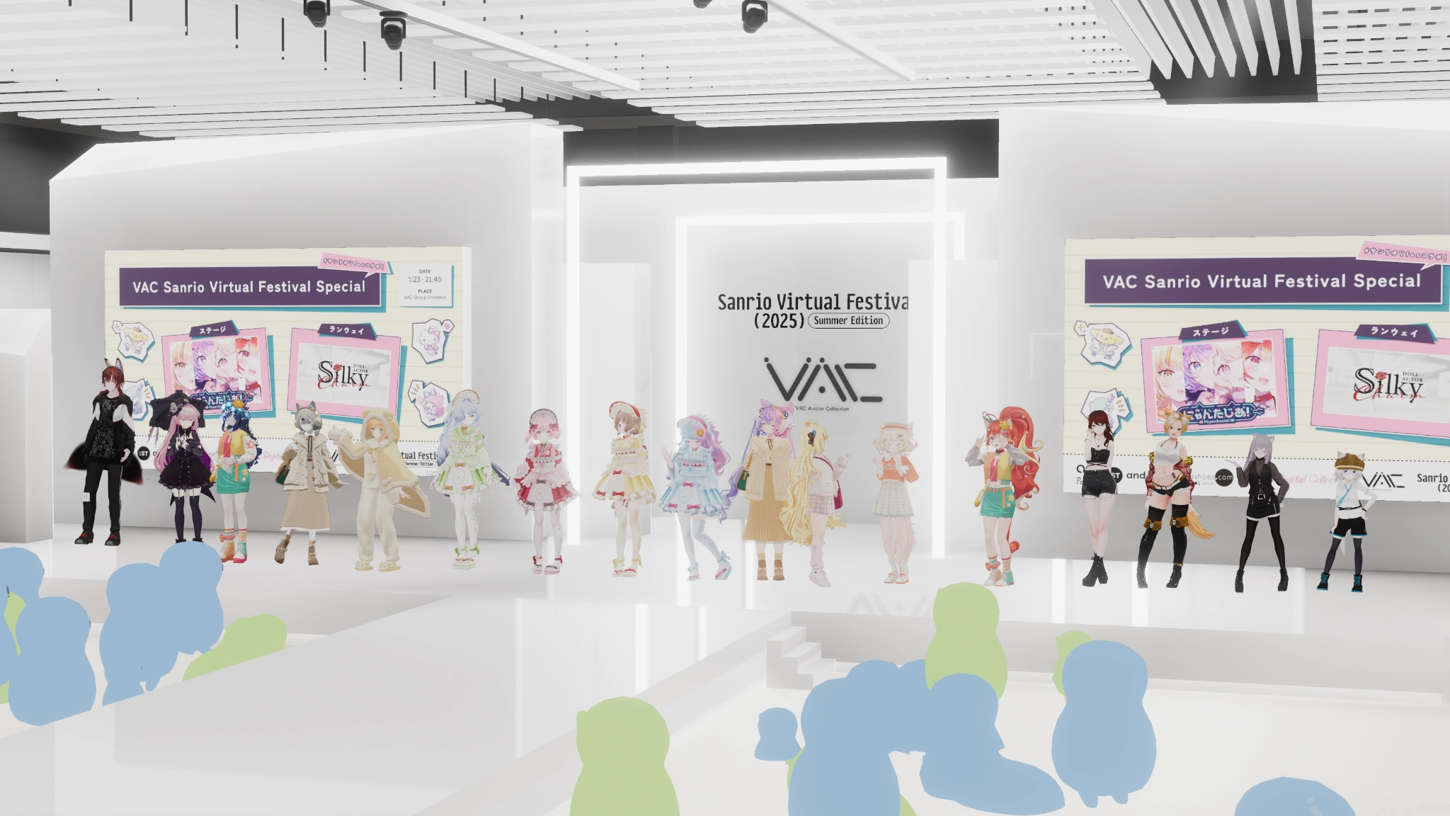 サンリオVfes』と『VAC』がコラボ開催！！フルトラランウェイで動く